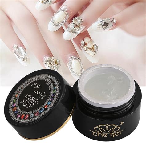 rhinestone glue nails|nail art glue for rhinestones.